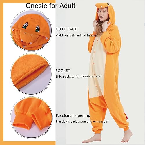 Miniatura 6 de SWEETXIN Pijama unisex para adultos y niños, para Halloween, Navidad, ropa de dormir, traje de cosplay para mujeres y hombres