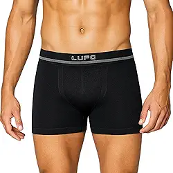 Cueca Boxer Lupo Sem Costura Microfibra Poliamida Masculina Original