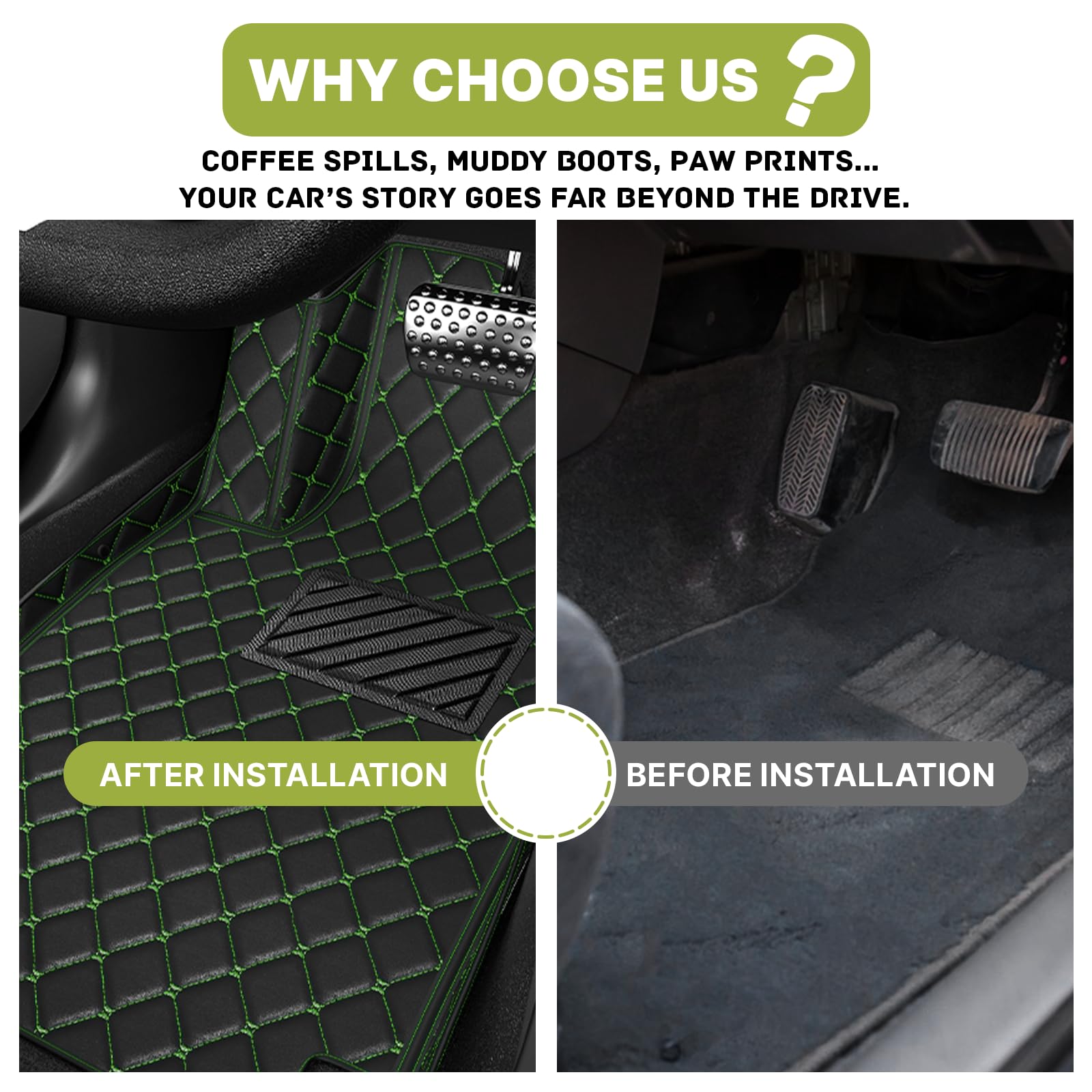 Tapis De Protection Pour Boîte D'accoudoir, Pour Chrysler 300C Pour Dodge Charger 2004-2007 2008 2009 2010, Accessoires D'intérieur De Voiture Noir