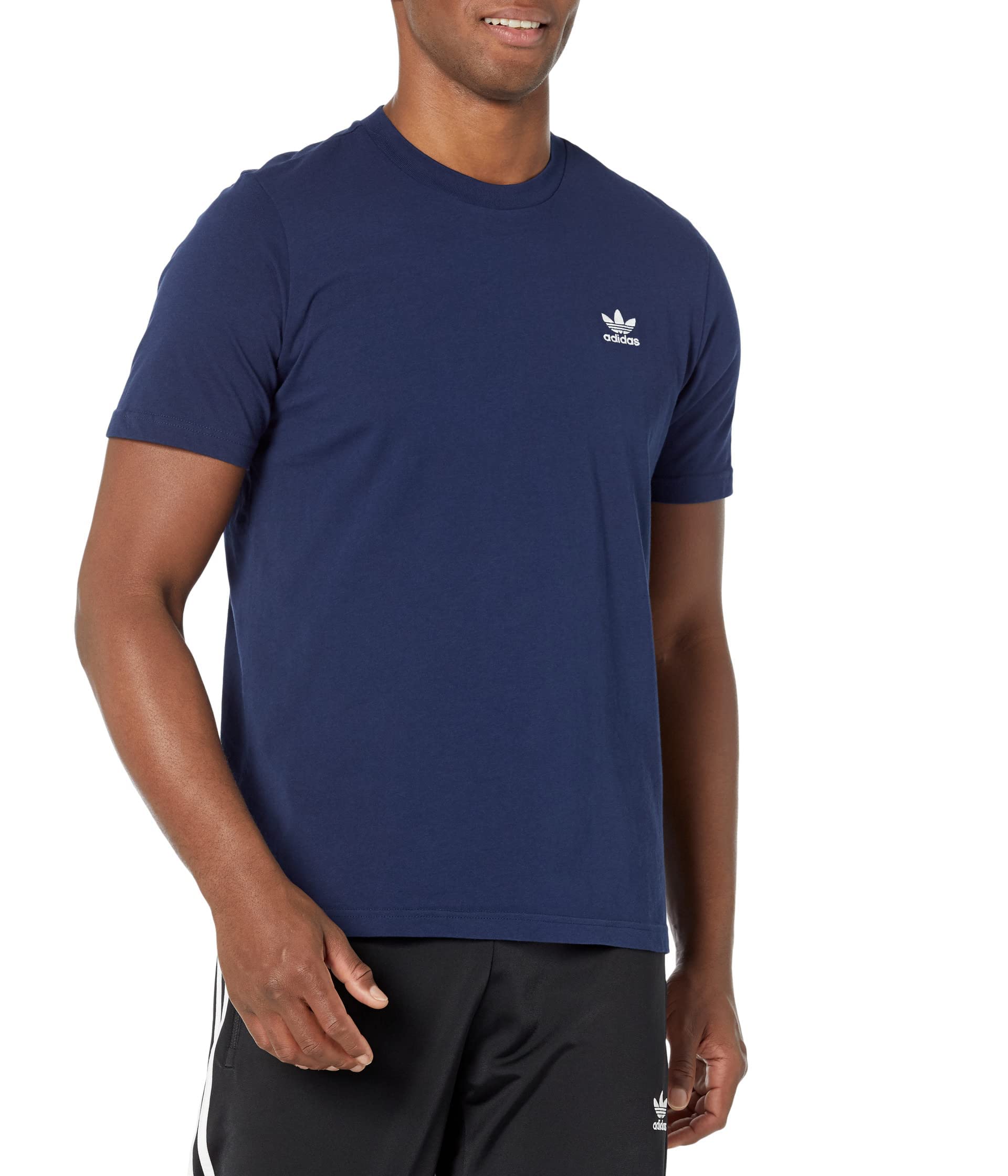 adidas Originals Men's Trefoil Essentials T-Shirt, Night Indigo, XL