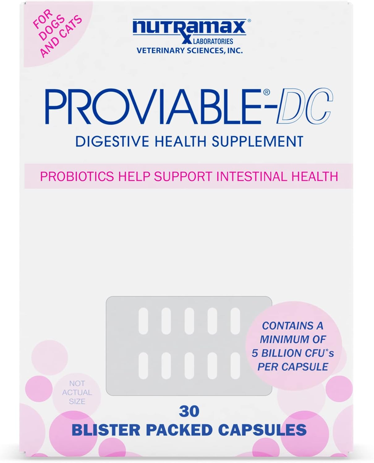 Nutramax Proviable Digestive Health Supplement Multi