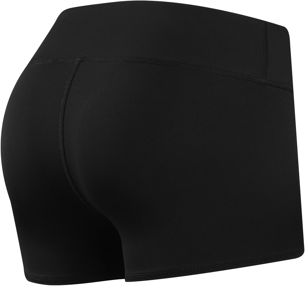 Tough Mode Women's 3" Athletic Workout Volleyball Running WOD Compression Shorts - Image 4