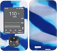Vista 5 de Funda suave de silicona para receptor Dexcom G6 y Dexcom G7 (rosa intenso)
