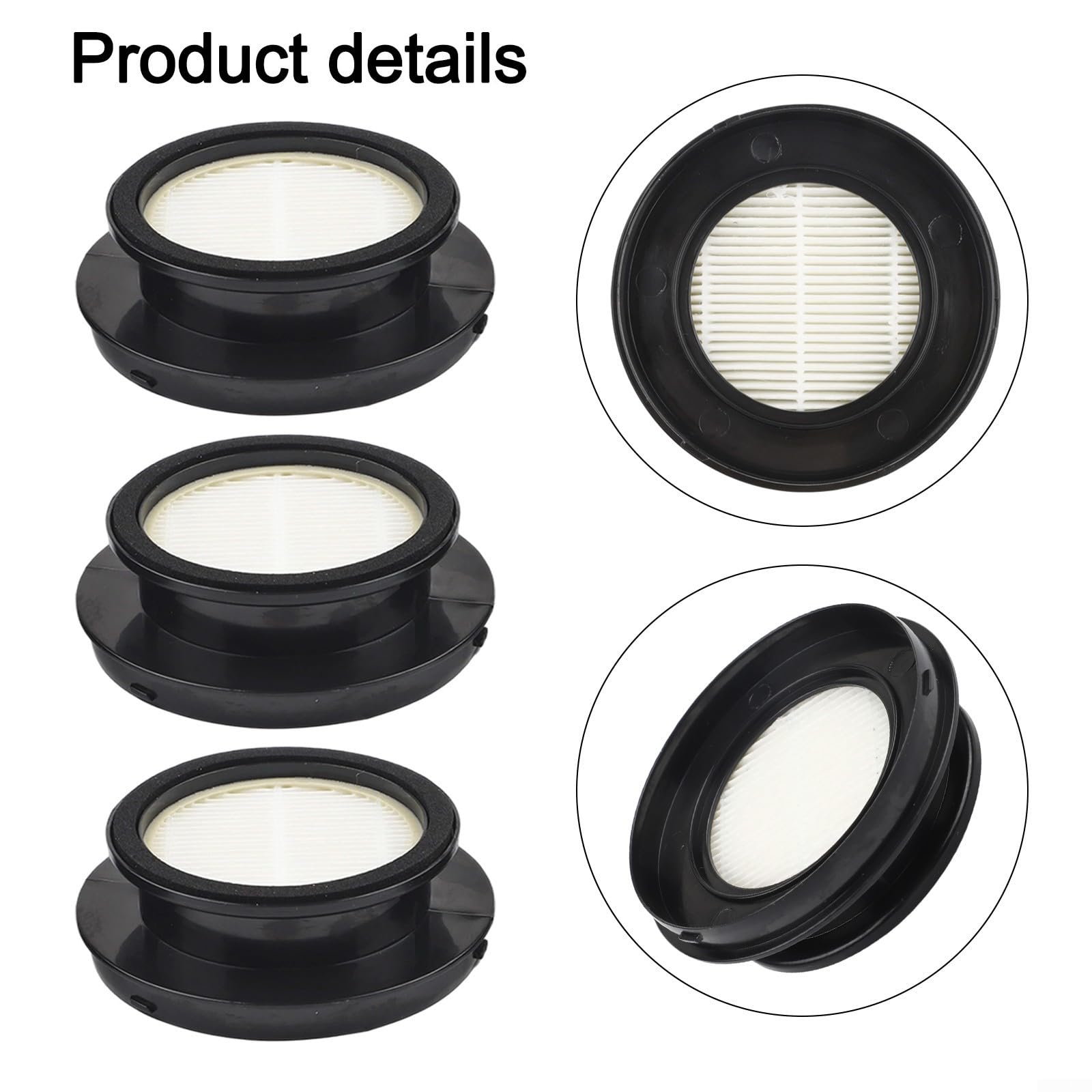 Filtro per aspirapolvere Ultenic U16/U16 per aspirapolvere senza fili FLEX, accessori di ricambio per filtro HEPA, confezione da 3
