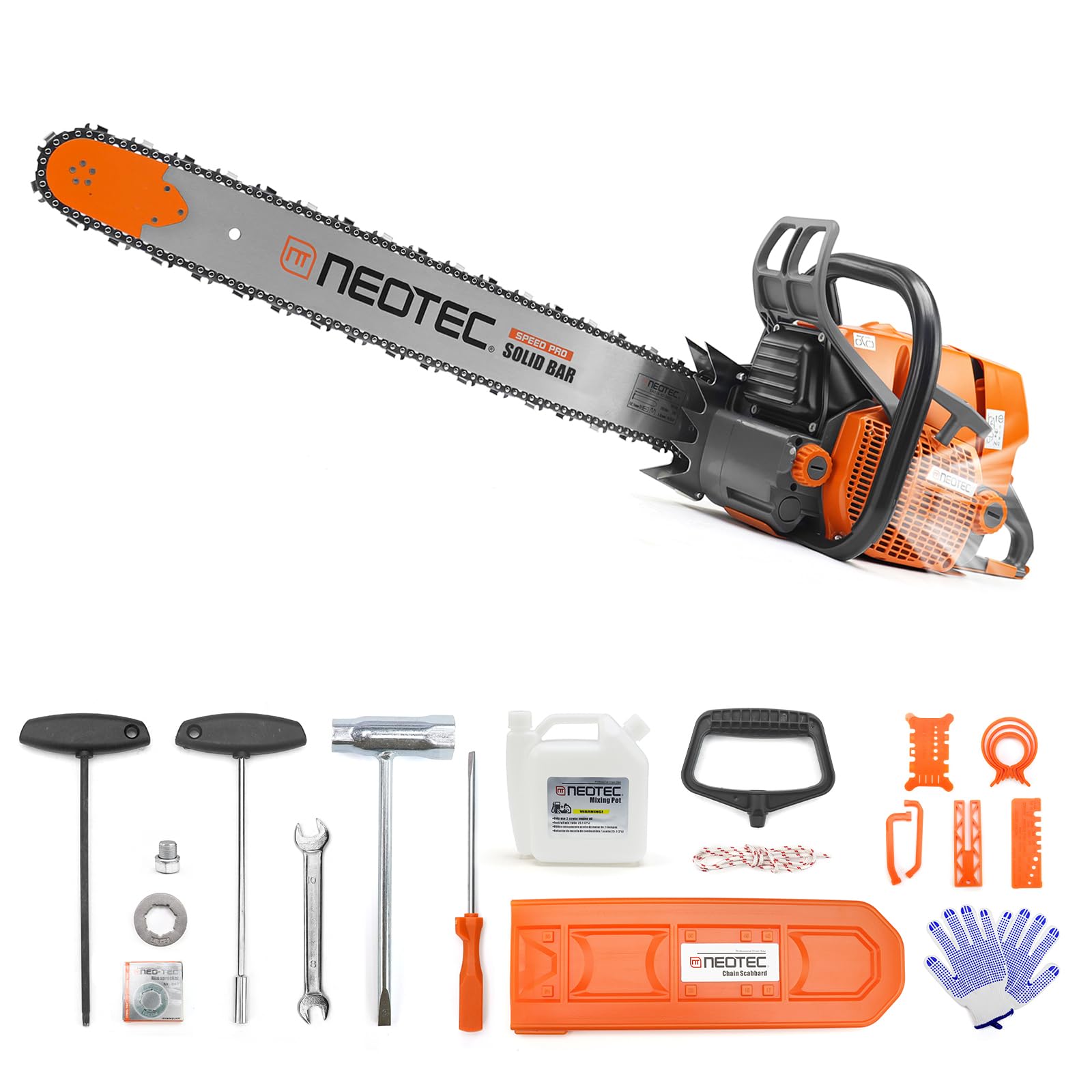 NEO-TEC NS892V1 Gas Powered Chainsaw