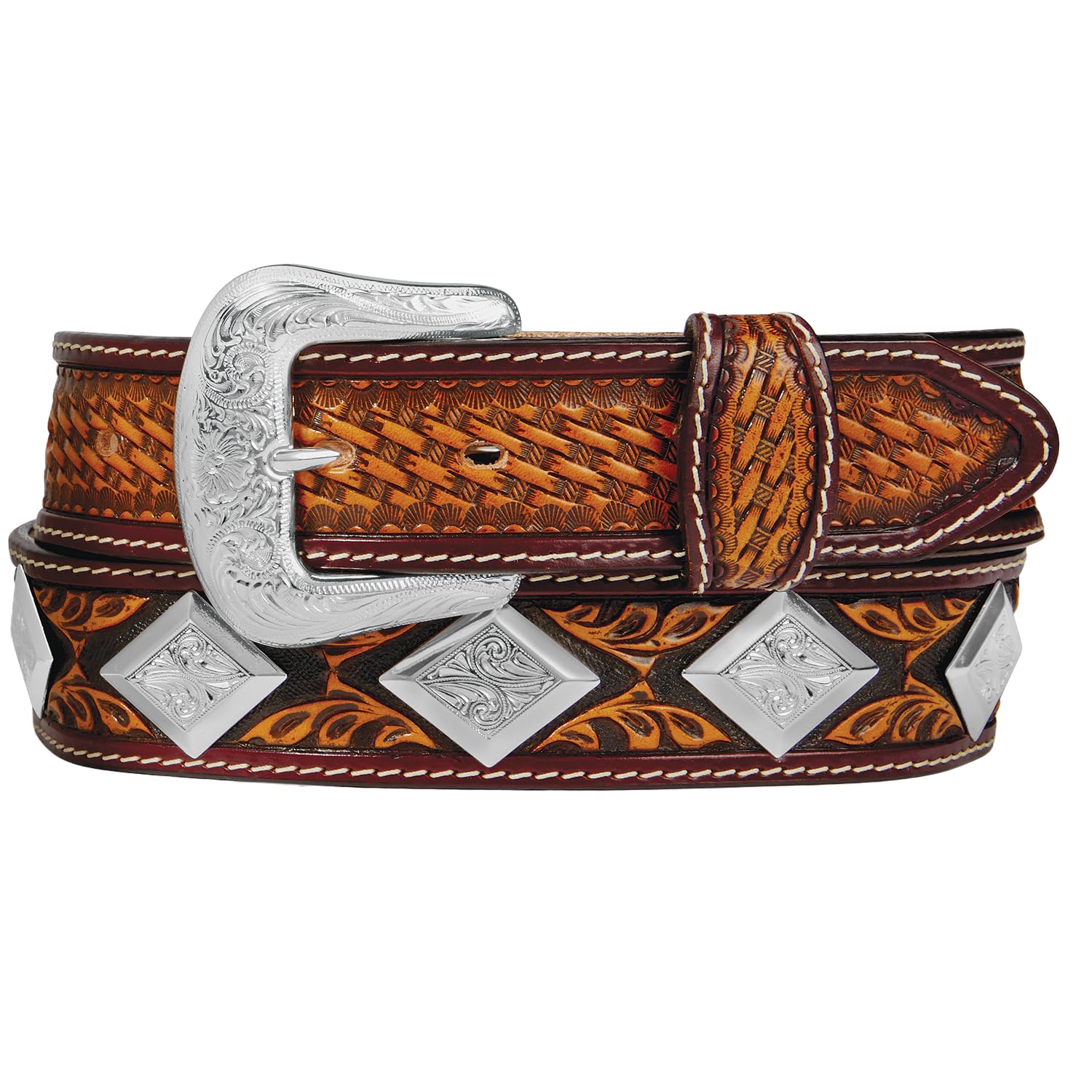 Tony Lama Buscadero Brown - Accessories Belt Men