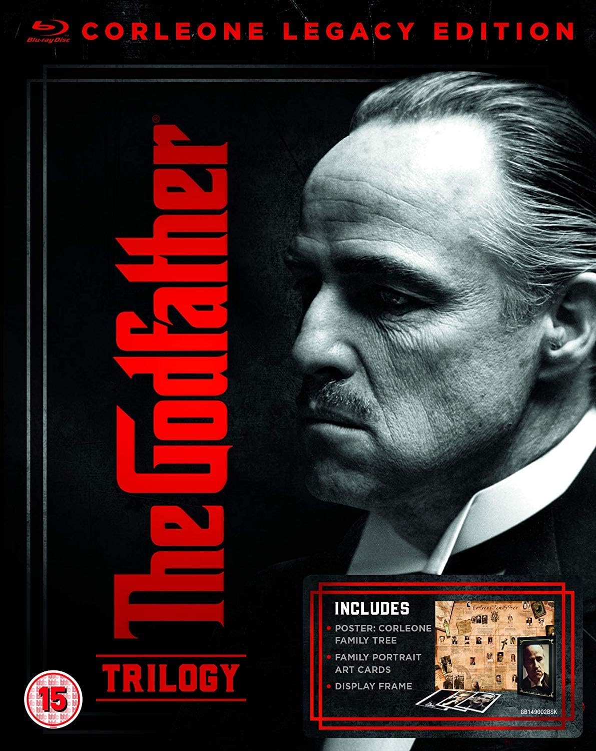 The Godfather Trilogy - Corleone legacy Edition [Blu-ray] [2019] [Region Free]