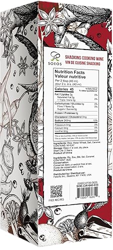 Miniatura 18 de Soeos Vino de Shaoxing, vino de arroz Shaoxing, vino de cocina chino, vino de cocina de arroz, vino de cocina china Shaoxing, vino de Shaohsing