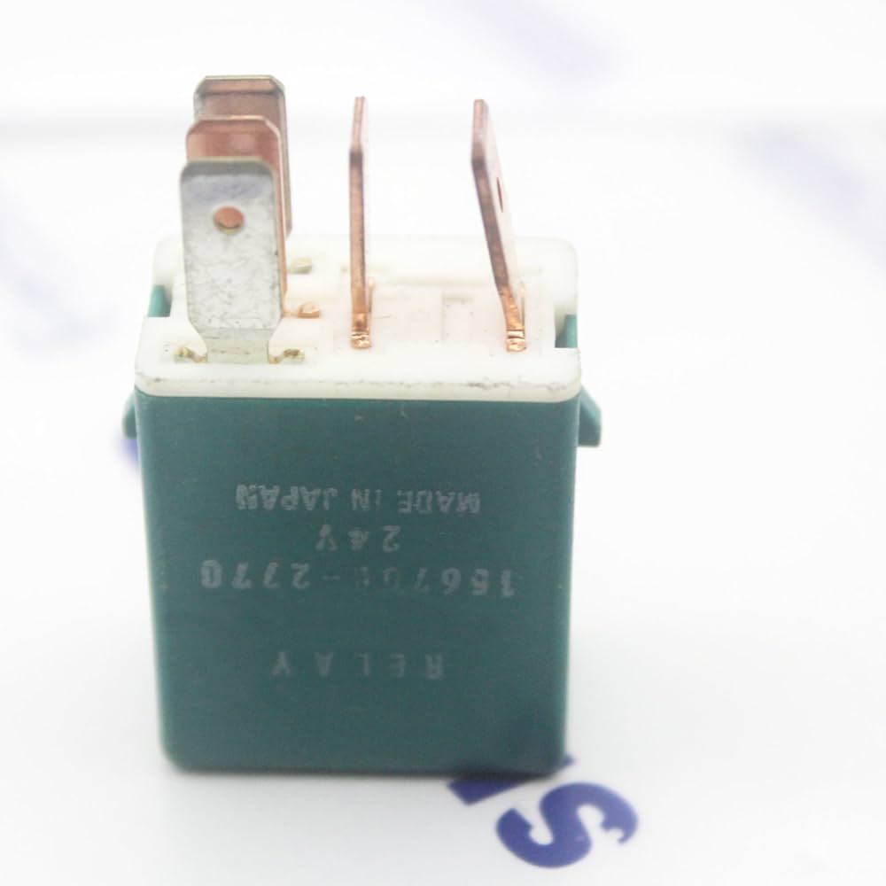 SINOCMP 4436534 Relay Assy 24V with 5 Pins Excavator Green