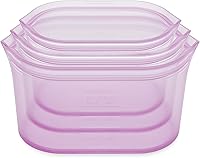 Vista 30 de Zip Top - Contenedores reutilizables de silicón 100 % platino