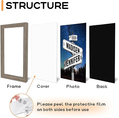 Miniatura 3 de Regalos personalizados para el día de San Valentín para novio, novia, marido, esposa, él, ella, letrero de calle vintage personalizado con nombres,