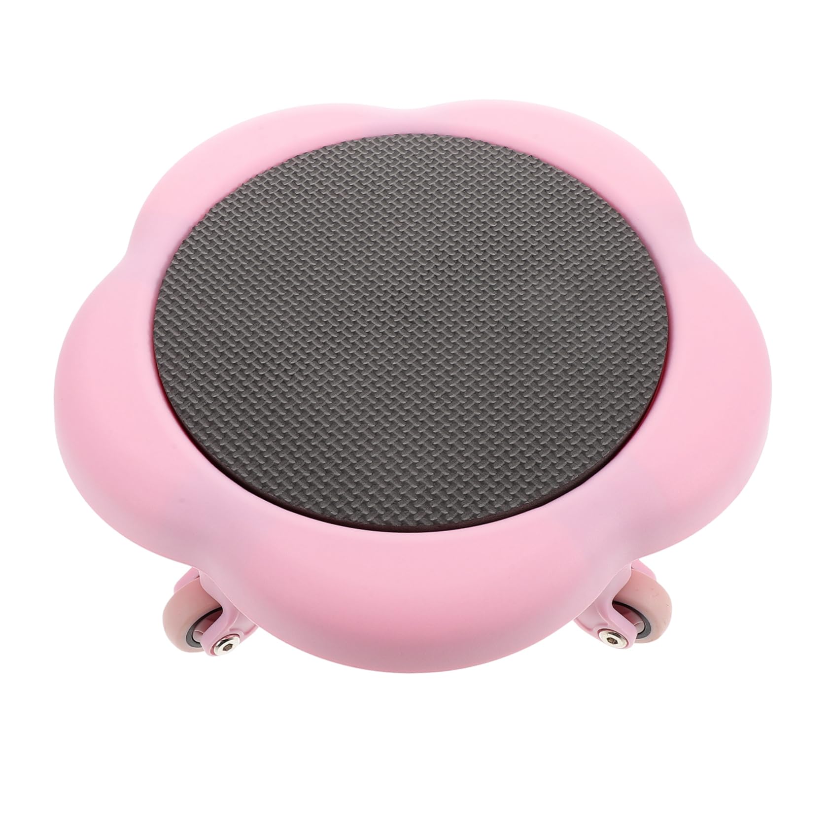 Toddmomy Blumenförmige Gleitscheibe mit Fünf Rollen, Kunststoff, Rosa