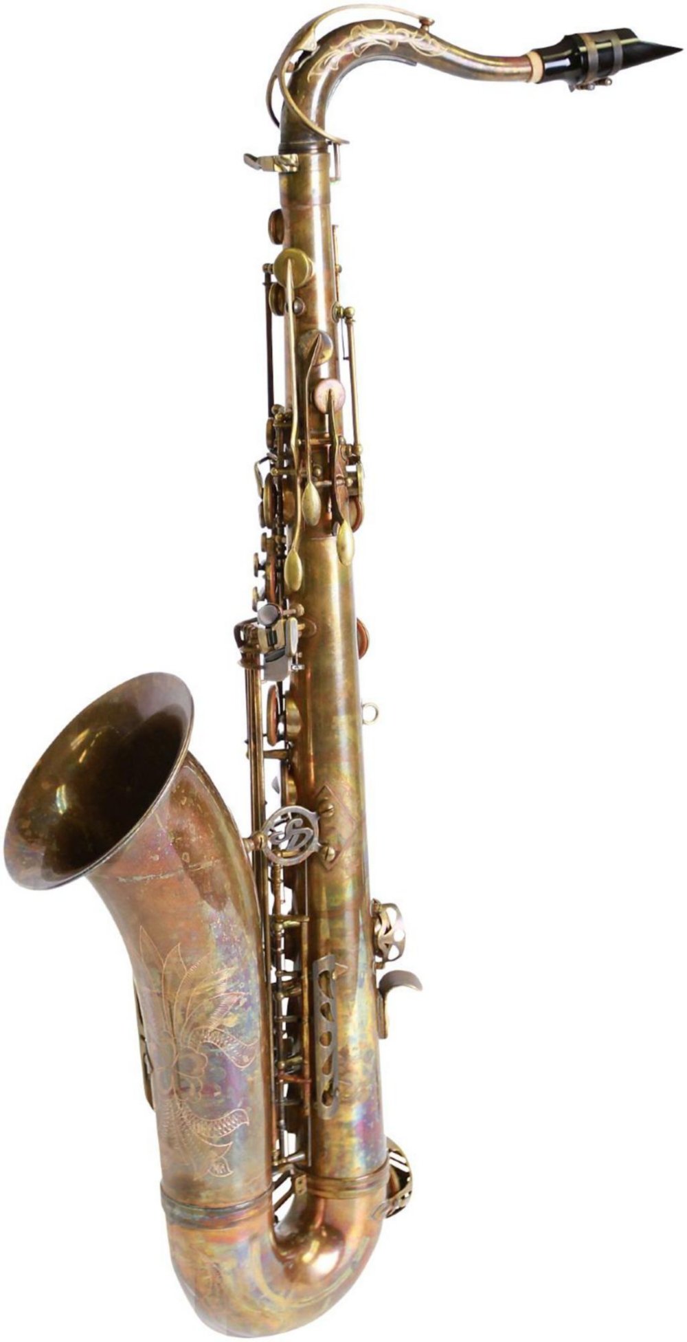 Sax Dakota SDT-XR-92 XR Series Tenor Saxophone - Raw Bronze