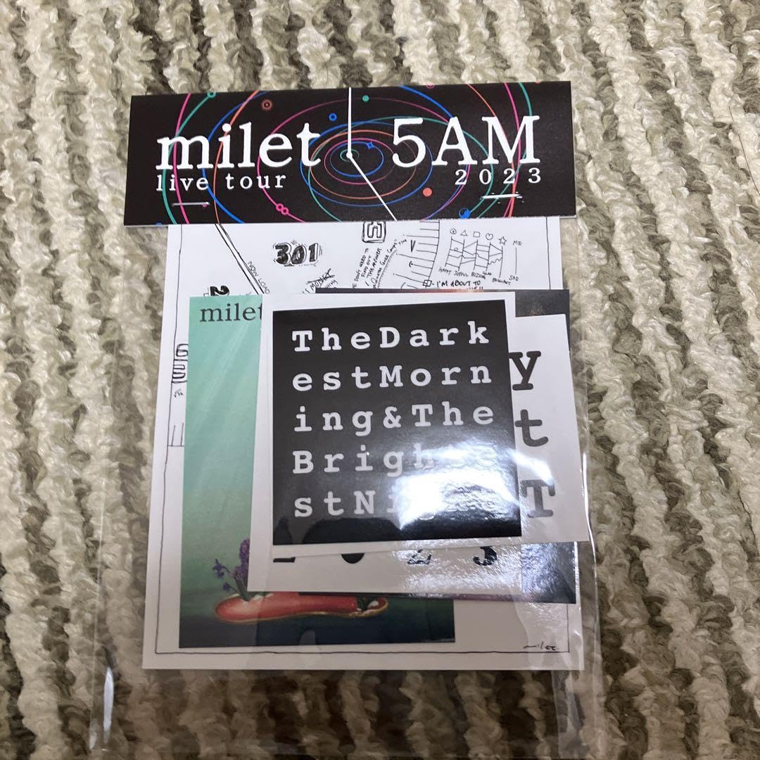milet live tour 2023 5AM パーカー サイズXL ミレイ milet live tour 2023 5AM パーカー サイズXL ミレイ