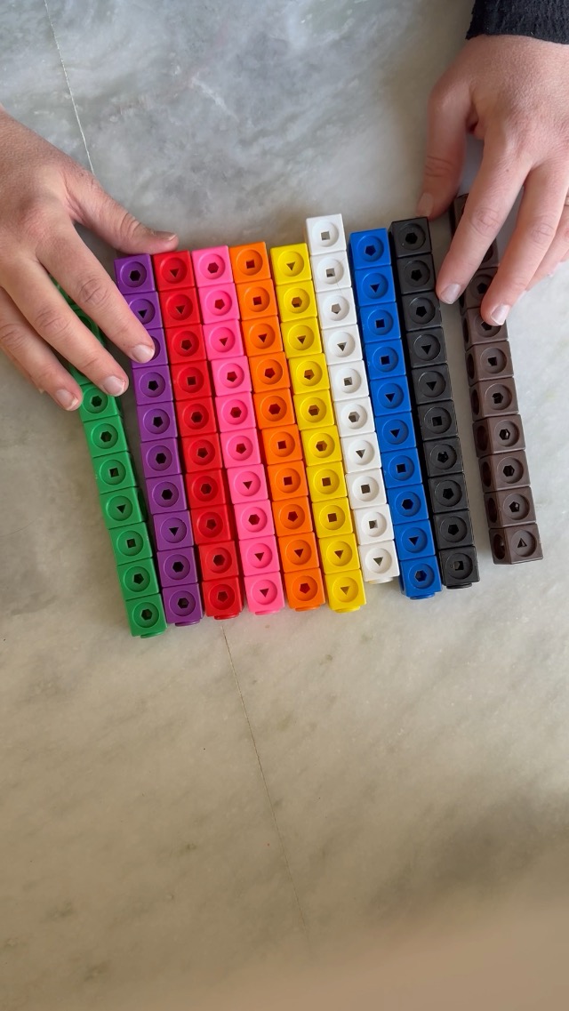 Colored Math Link Watch Math link Learning Toy Top Review on Amazon Live
