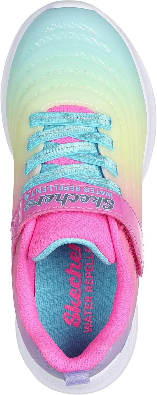 Skechers Kids Girls Jumpsters 2.0 - Blurred Dream Sneaker - Image 3