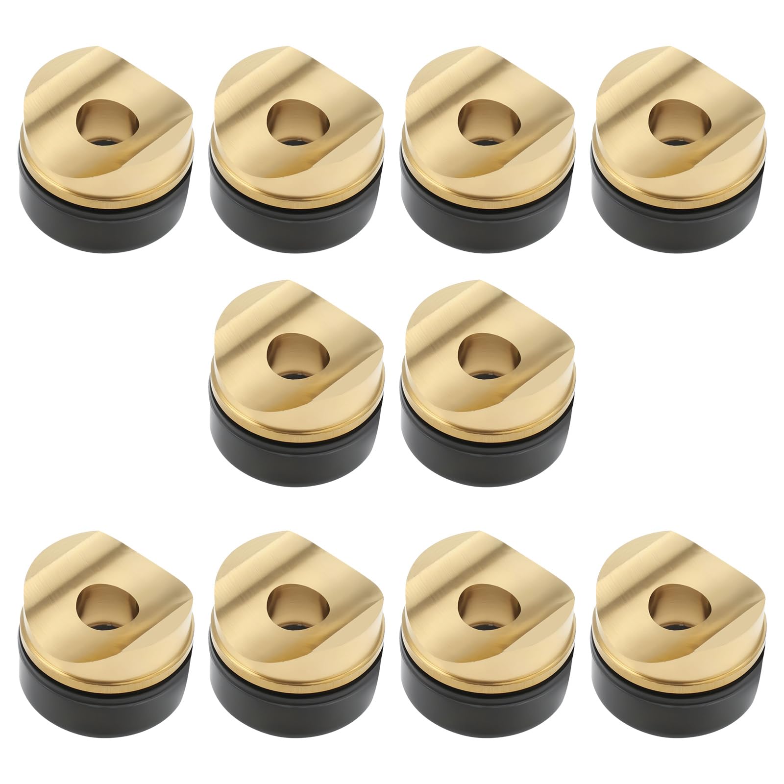 ECSiNG 10PCS Brass Seal Sprayer Tip Gaskets 11x8.2mm for Airless Paint Sprayer Nozzle Seal