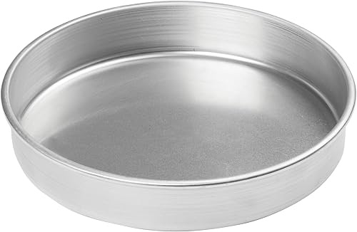 Winco Molde redondo de aluminio resistente para tartas, 12 x 2 pulgadas