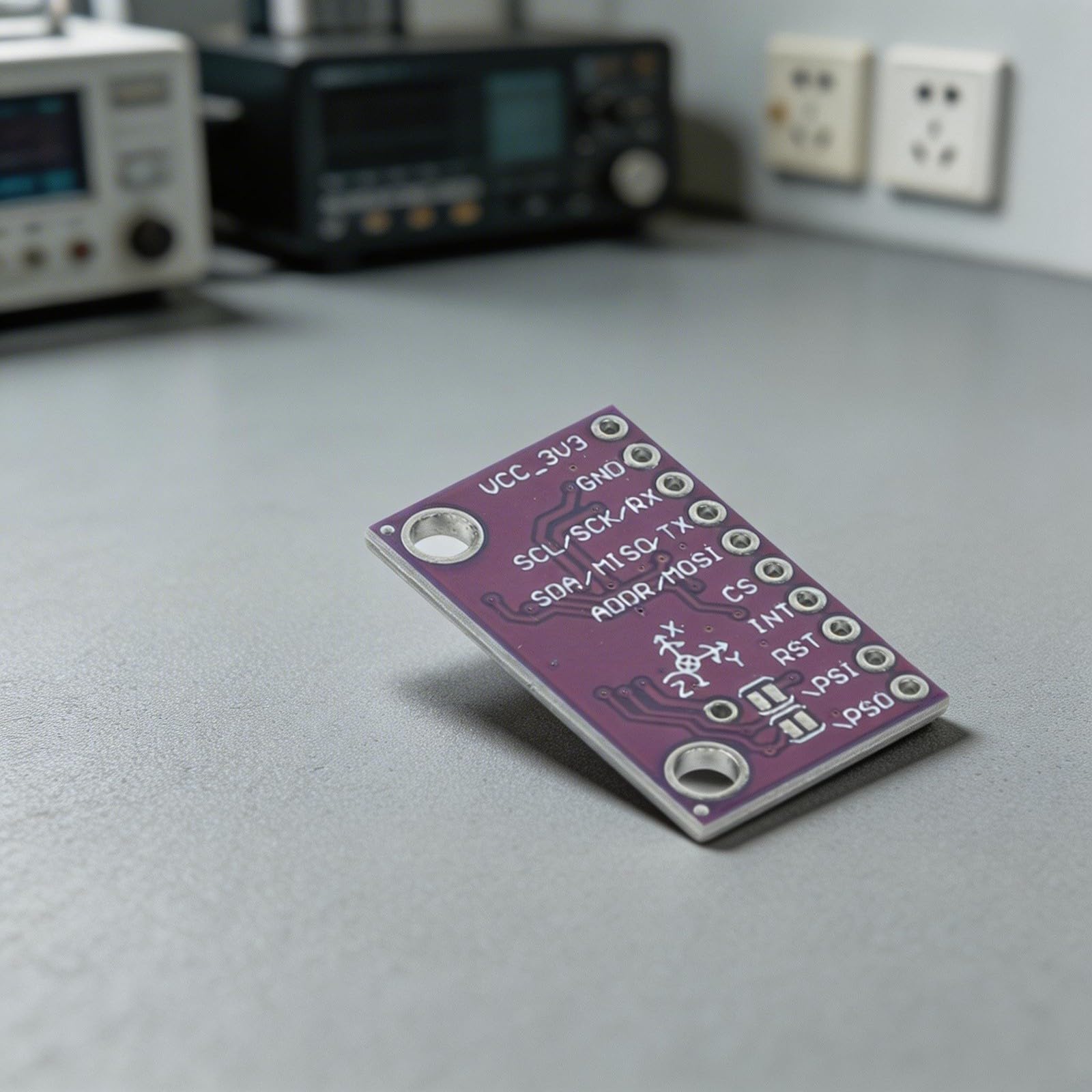 Module de capteur IMU BNO085 9DOF avec fusion de capteur, gyroscope à 9 axes, accéléromètre, puce faible puissance pour AR VR Robotics Motion Tracking, interface I2C UART