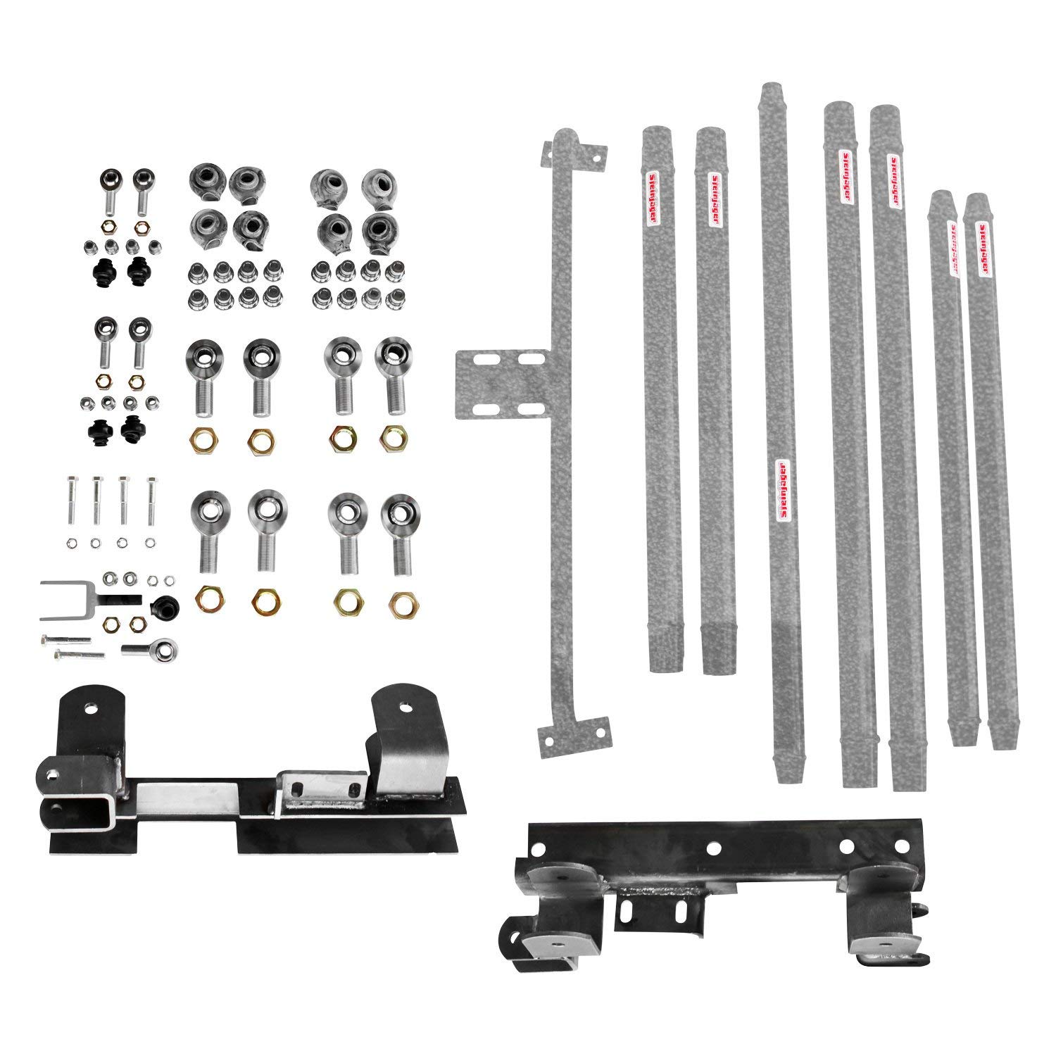 Steinjager J0046023 - Front and Rear Long Arm Travel Kit