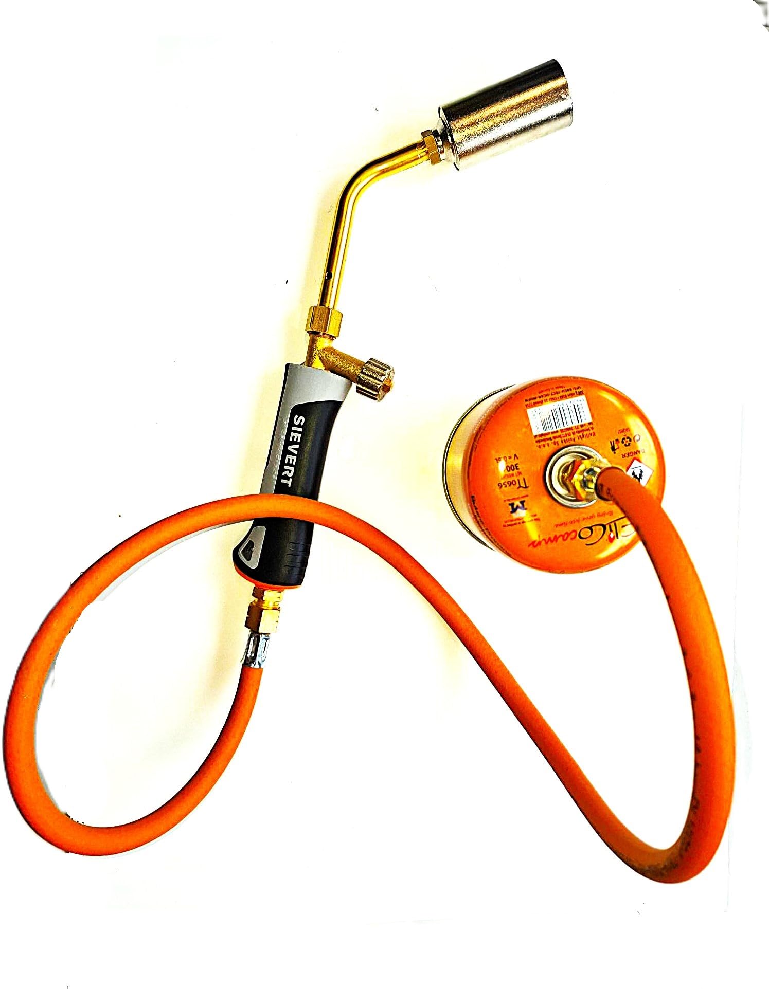 Adattatore di gas da 7/16" IG sinistra a 3/8" IG sinistra per cartucce di gas, bruciatore a gas, bruciatore a saldatura, adattatore per cartuccia, connettore per gas da campeggio, bruciatore