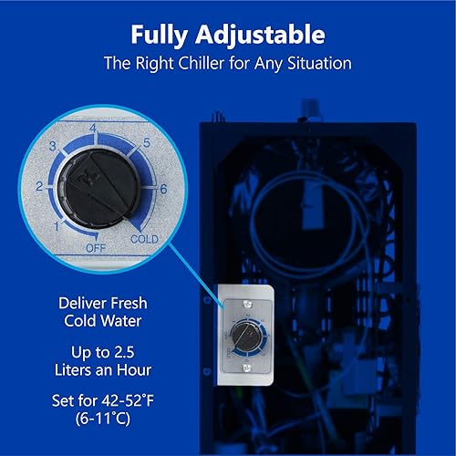 Miniatura 3 de Express Water Sistema de refrigeración por agua universal para filtros de agua  Compatible con sistemas de filtración de agua por ósmosis inversa