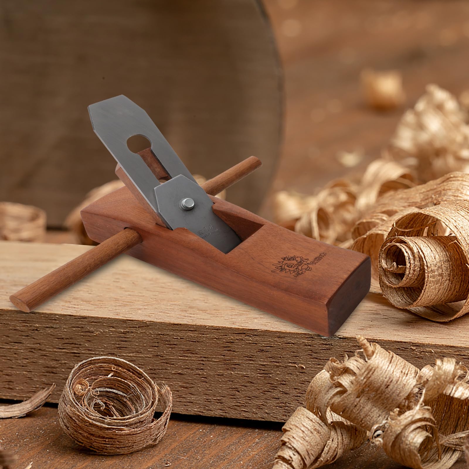 Lurrose Pialla Mano Utensile Falegnameria in Legno e Metallo Levigatore per Lavorazione Efficiente e Superficie Liscia per Carpentieri
