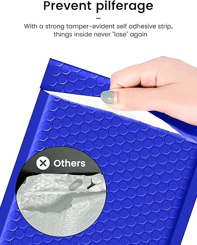 Miniatura 201 de GSSUSA - Sobres acolchados de polietileno de 6” x 10”, sobres de burbujas, bolsas sobres para envíos de pequeños paquetes, bolsa de envío, paquete