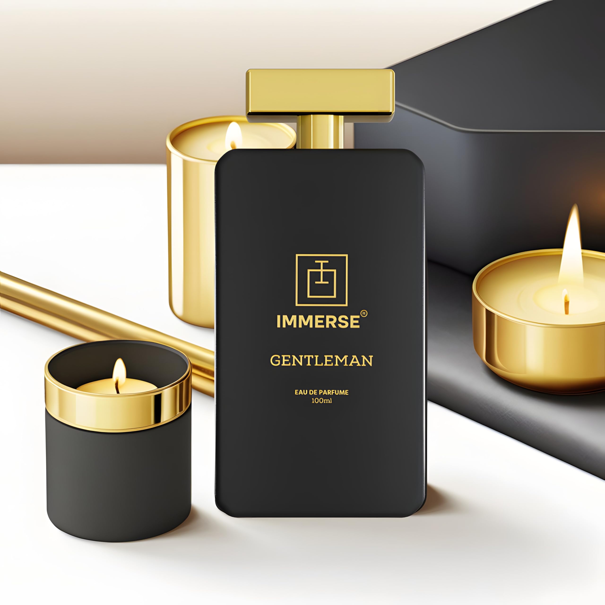 Immerse Eau De Parfum (100ml) Gentleman Premium Long Lasting for Men & Women