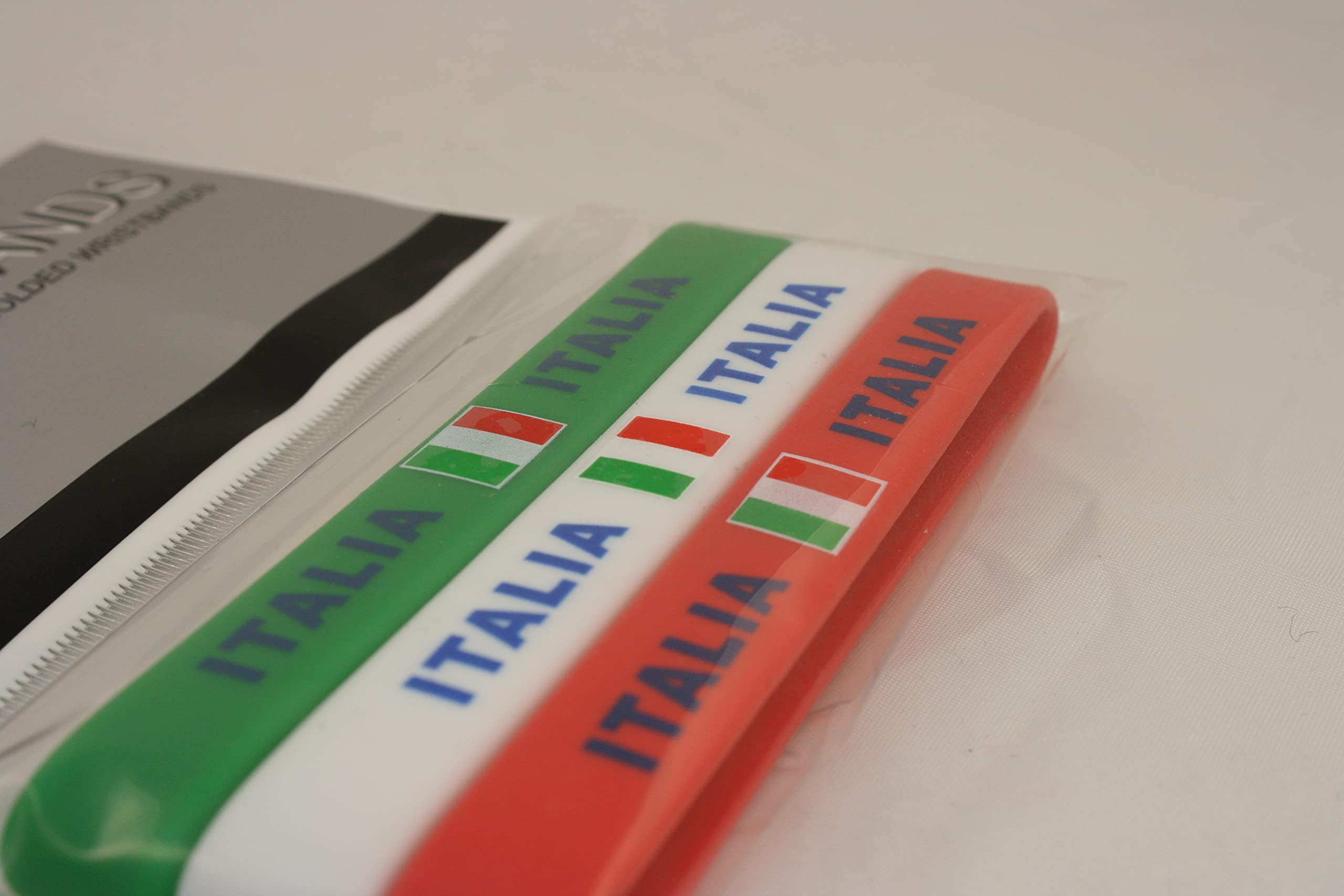 Bracelet Italie, id Ruban, bande silicone Italia