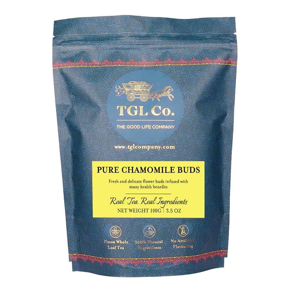 TGL Co. Chamomile Buds (50 Gram Loose Leaf Tea) + Ball Tea Infuser Free (B0C94DG34V) Amazon Price History, Amazon Price Tracker