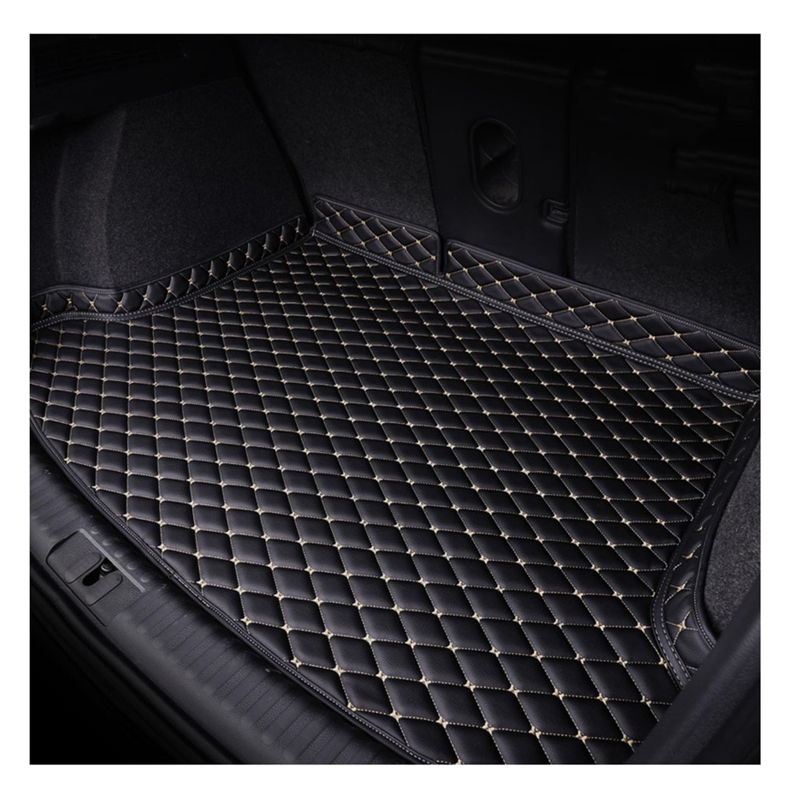 Coche Cuero Alfombrillas Maletero, para Nissan Juke Hybrid 2022 2023 2024 2025 Tronco Bandeja Protectora Funda Maletero Alfombra Antideslizante Accesorios