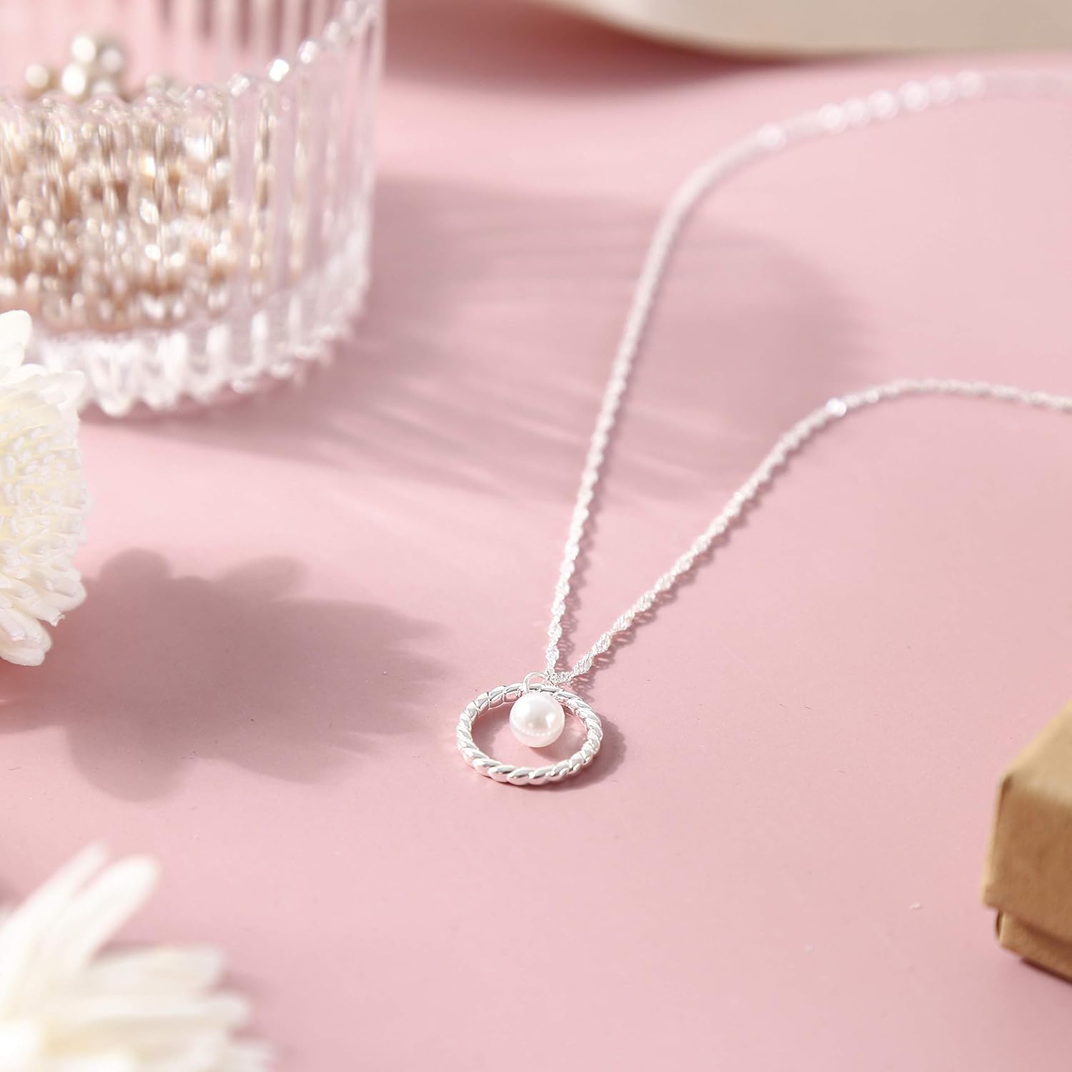 Burning Love Mother of the Bride Necklace Sterling Silver Necklace for Mother of the Bride Gifts from Groom Mothers Day Gifts Wedding Gift - Image 5