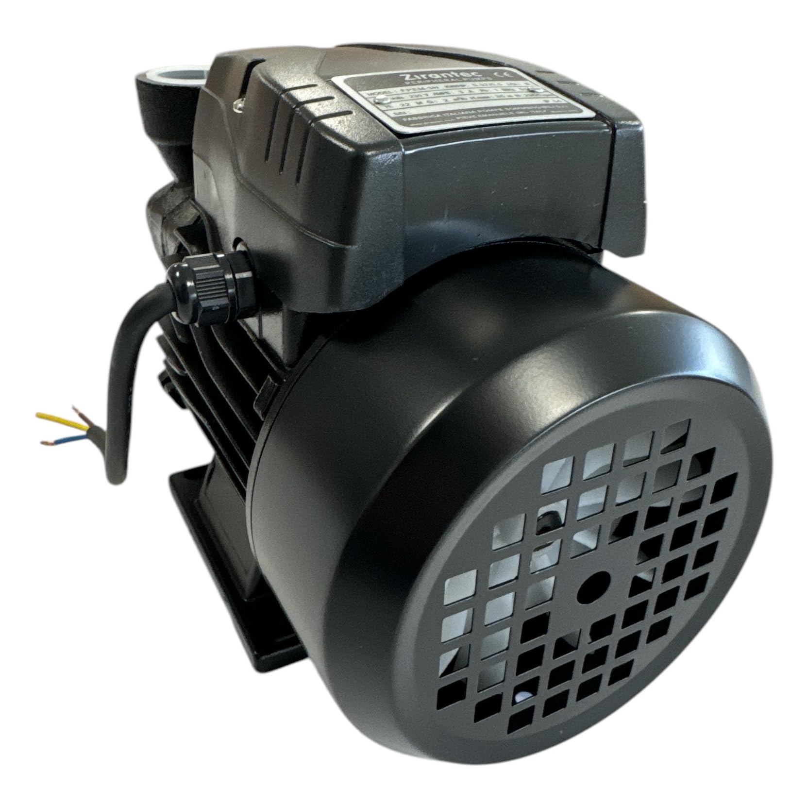 eacommerce - Elettropompa Periferica Silenziosa | 0,37 Kw | Portata 35 Lt/min | Girante in Ottone | Uso Domestico e Irrigazione | Corpo in Ghisa | Motore in Alluminio
