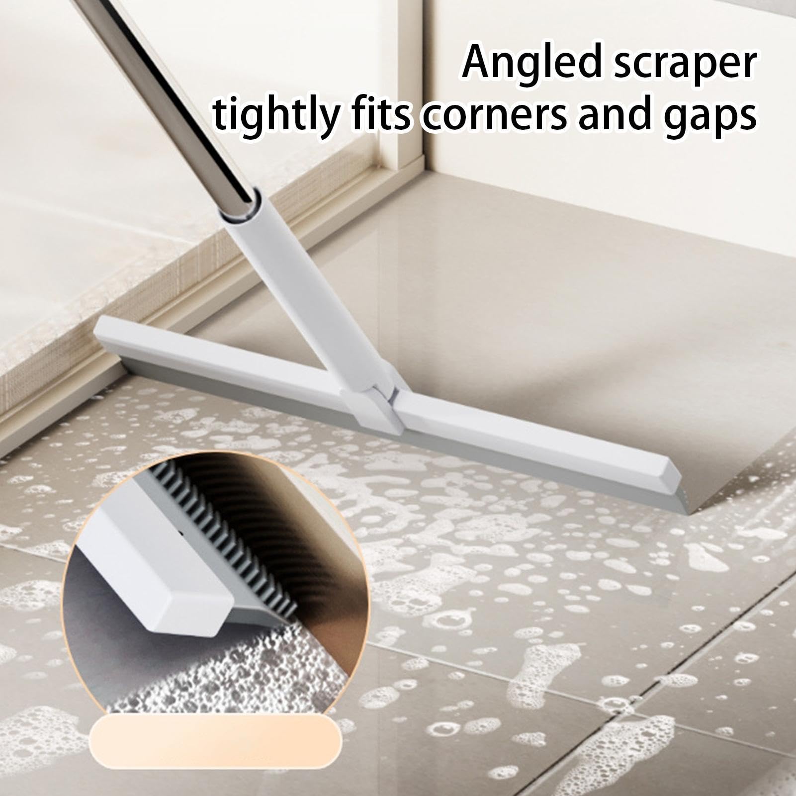 Magic Besen für Teppich, Boden -Rakel -Scrubber Magic Rakel mit 180 Grad | Multifunktionaler Besen, Haushaltswischer für Badezimmer, , Küche