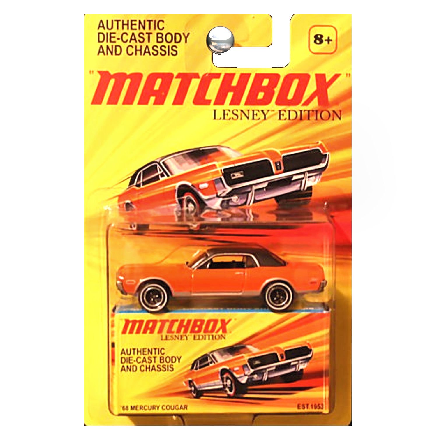Matchbox 2010 Lesney Edition '68 Mercury Cougar Die-Cast