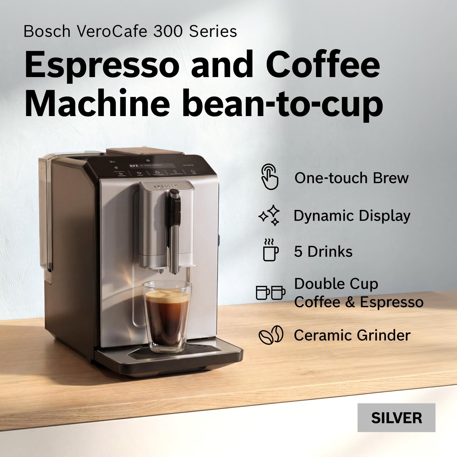 Bosch Automatic Coffee Maker - Barista Quality -2