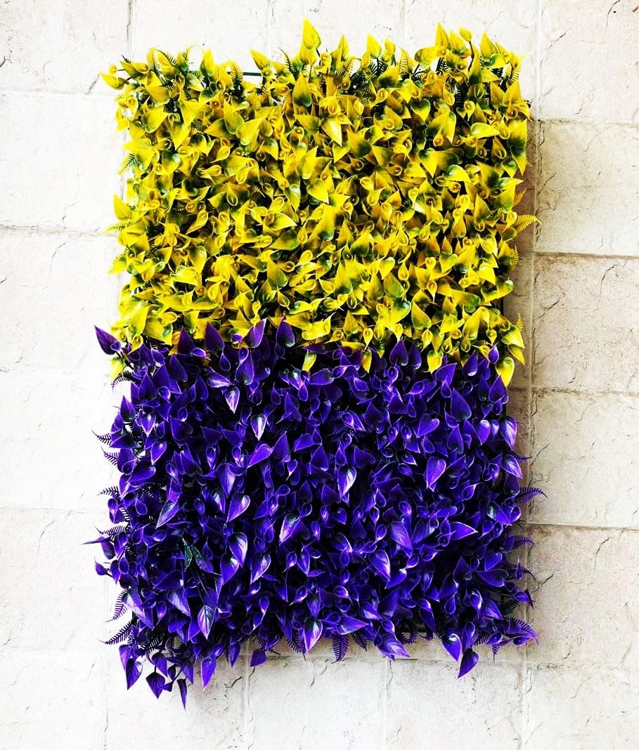 DREAM INTERNATIONAL Yellow and Blue Artificial Grass MAT for Balcony and Home Decor-image-36