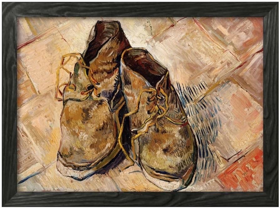 Amazon.co.jp: フィンセント ファン ゴッホ 一足の靴 A3 サイズ