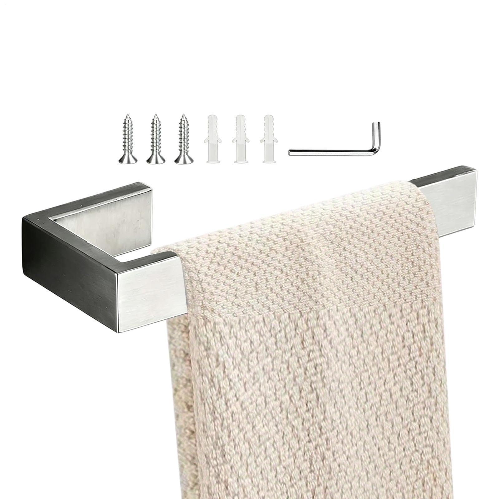 Barre à Serviettes Organisateur de Bain Idéal pour Camping-Car, Hôtel et Maison de Location