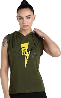 Rock Paper Scissors Premium Women's Tank Top Super Women Gym Tank Sleeveless Hoodie Workout Wear Girl Power Price In India