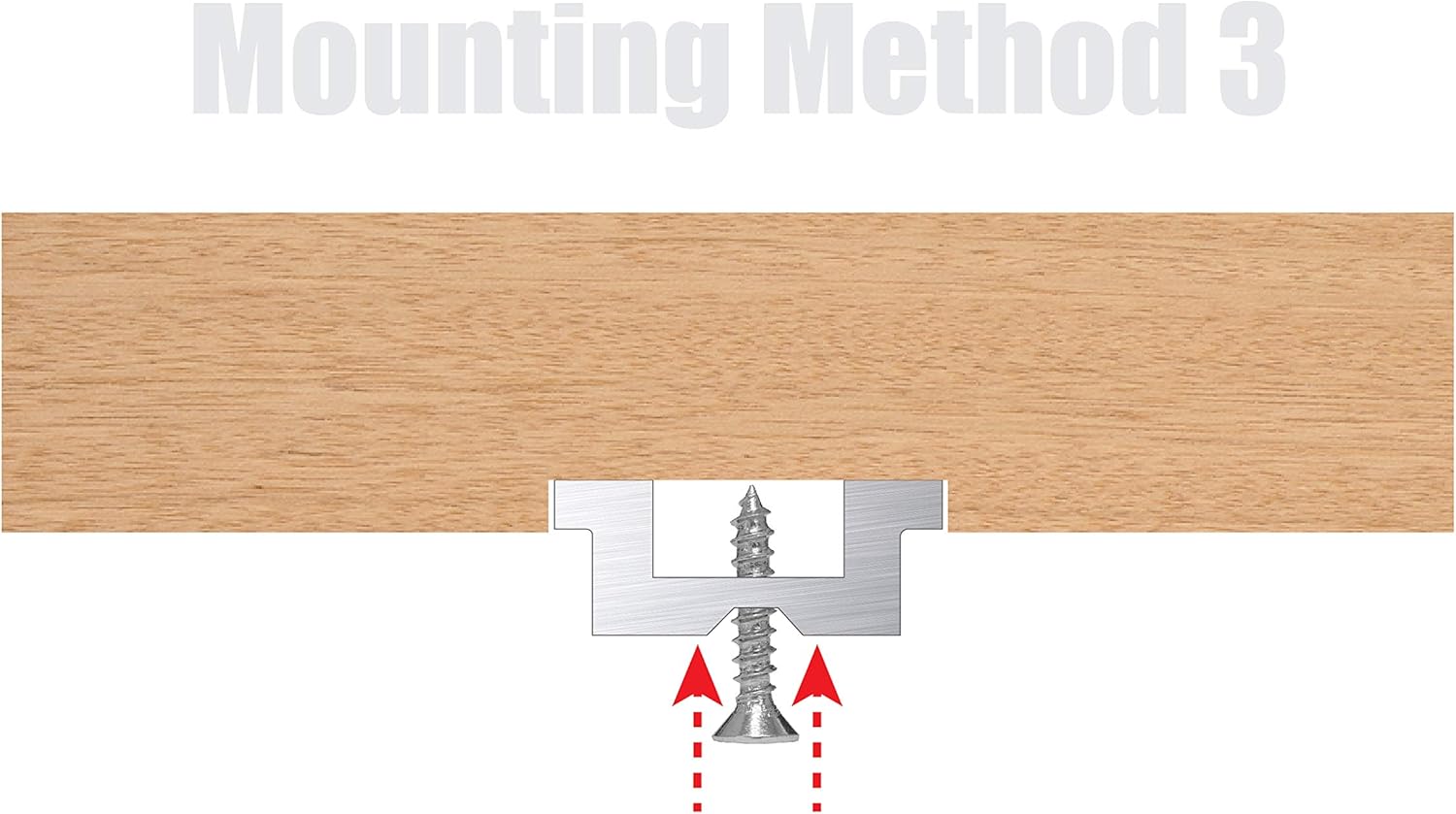 Peachtree Woodworking Supply Miter T-Bar for Jigs Fixtures Sleds Router Tables and General Woodworking - 46 inch