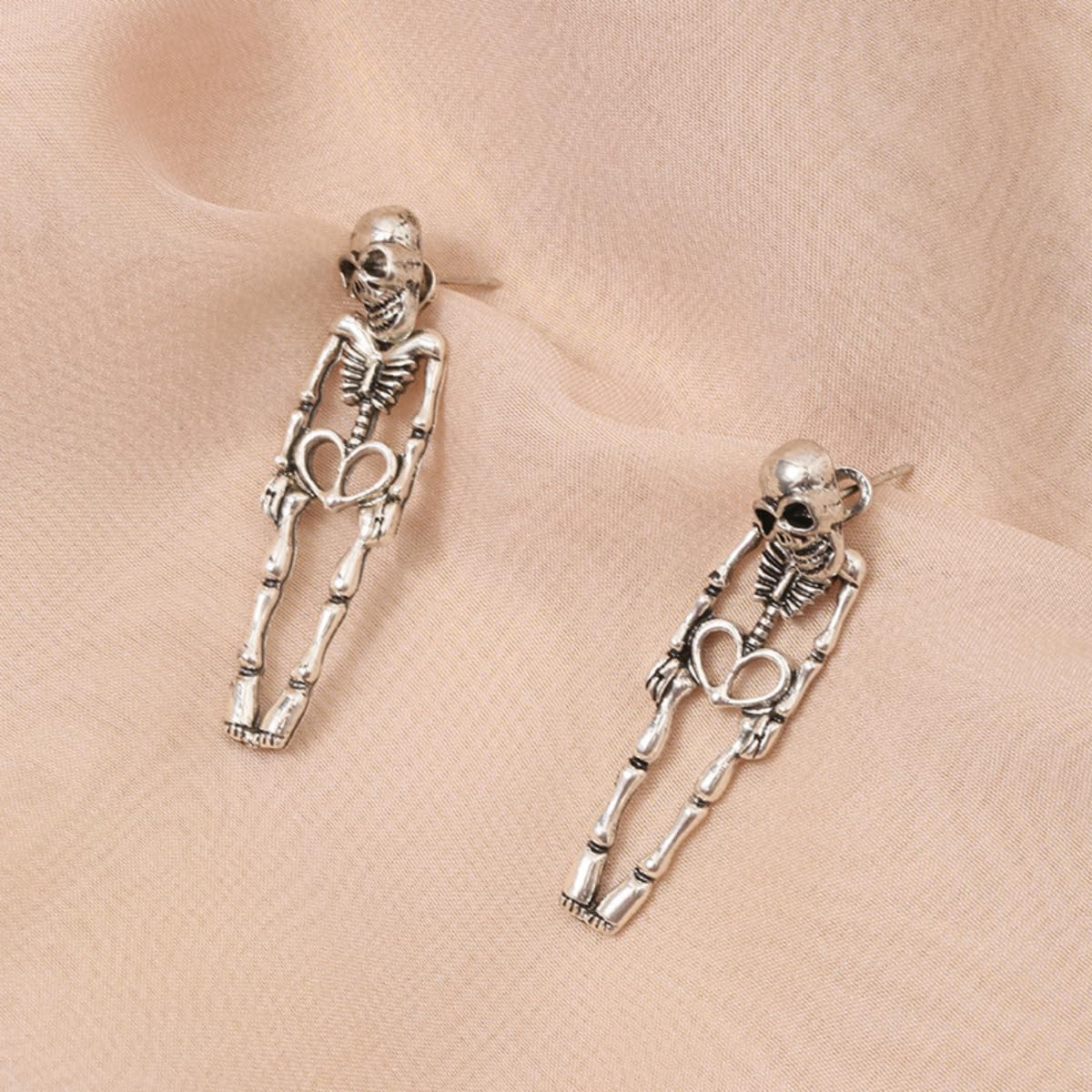 Halloween Earrings for Women, Pumpkin & Skeleton & Spider Style Dangle Earrings Halloween Party Costume Jewelry Accessories Gifts for Woman - Image 8