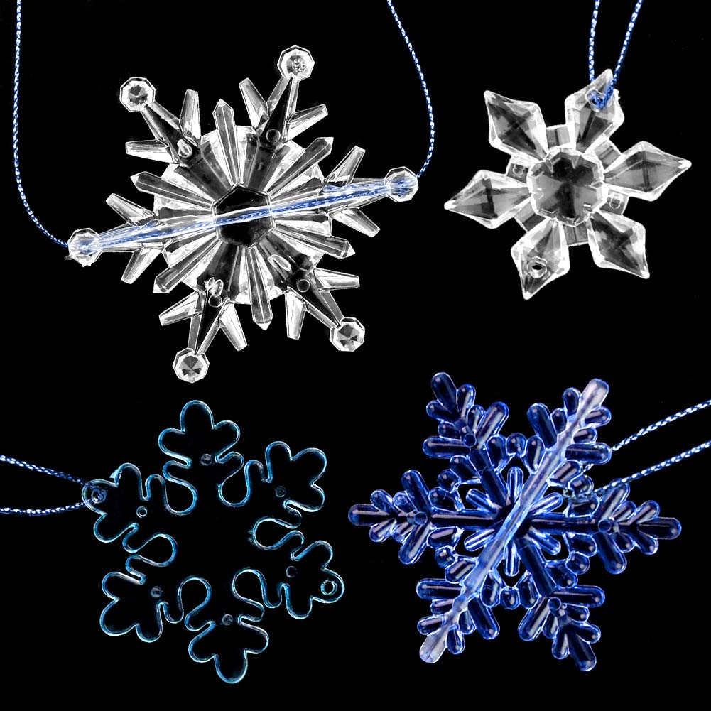 Amazon.co.jp: FUTUREPLUSX クリスマス アクリル スノーフレーク