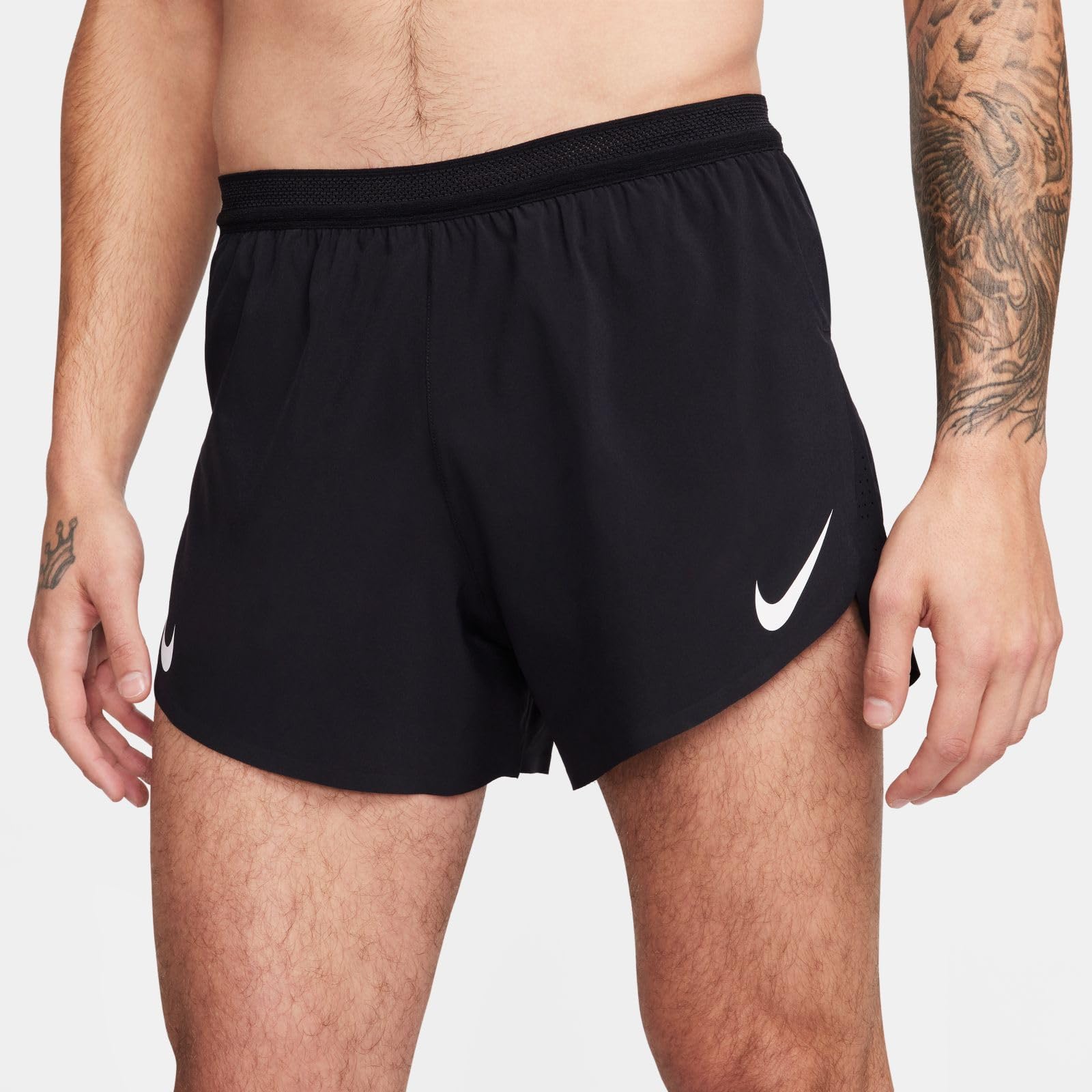 NIKE Aeroswift Pantalón Corto de Running Dri-fit de 10 Cm con Malla Interior - Hombre - Shorts Hombre