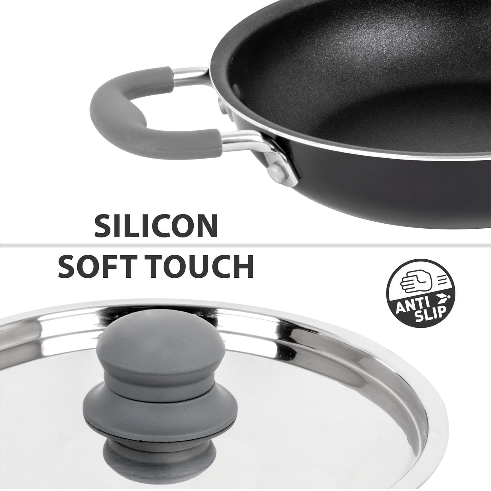 Camping Koch Geschirr Set Flavor 7+1 22 Cm Outdoor Küche Topf