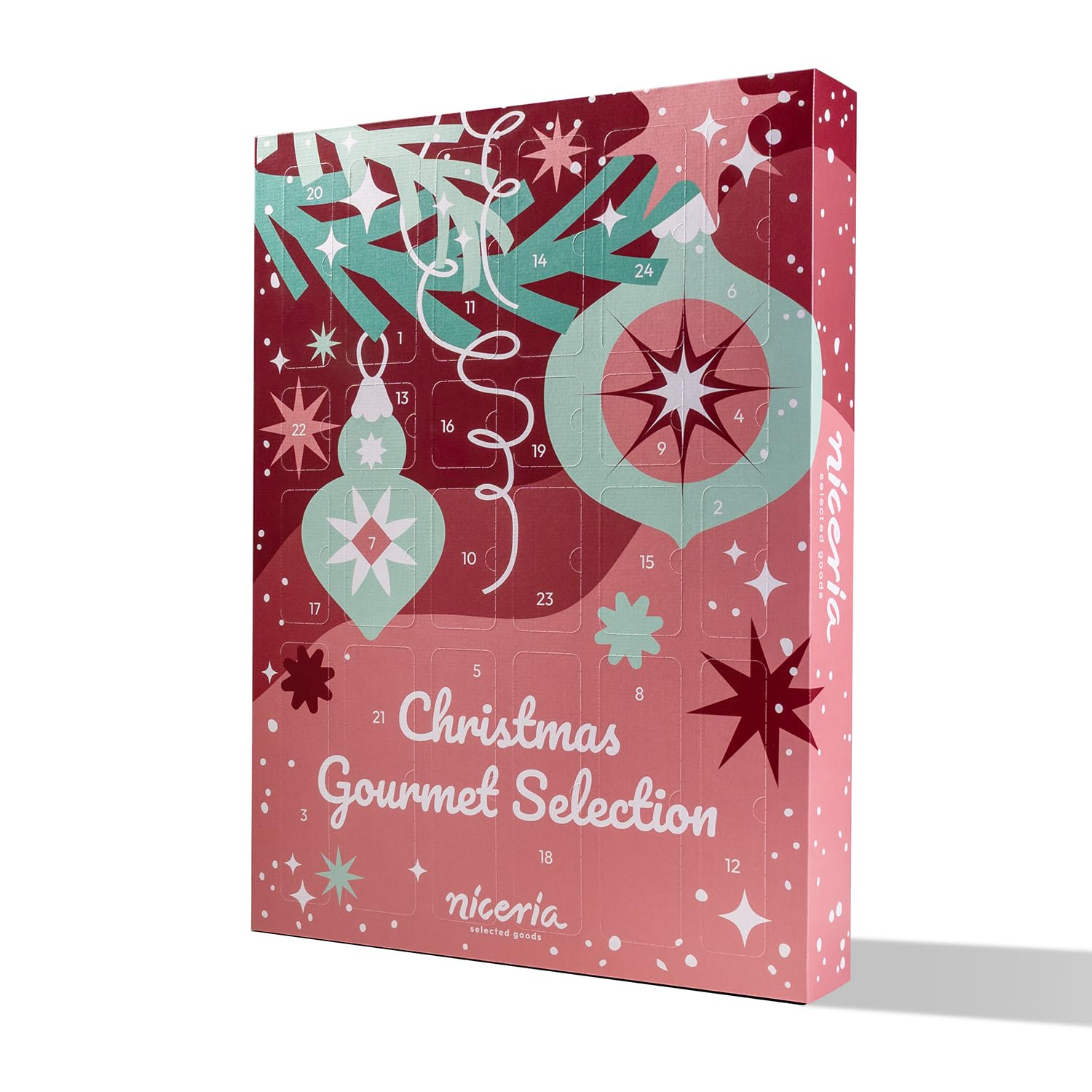 XXL Adventskalender "Gourmet" von niceria | 24 Marken-Überraschungen