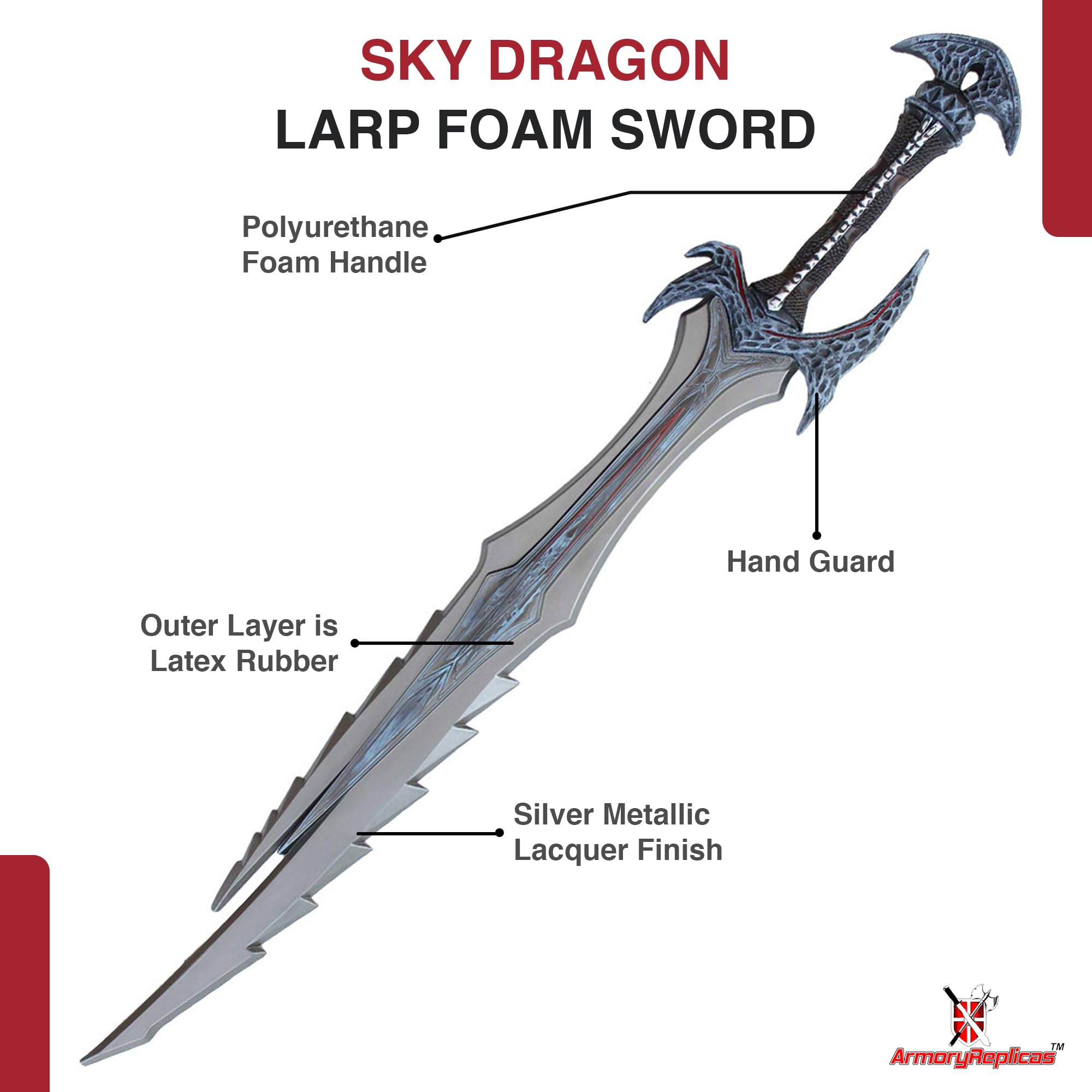 Amazon.com: Armory Replicas Supernatural Warrior Role Play Foam