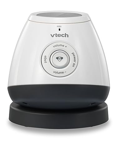 Miniatura 9 de VTech DM271-102 Monitor de audio para bebés con luz nocturna que brilla en el techo, sensor de puertaventana abierta o cerrada, alerta de sonido