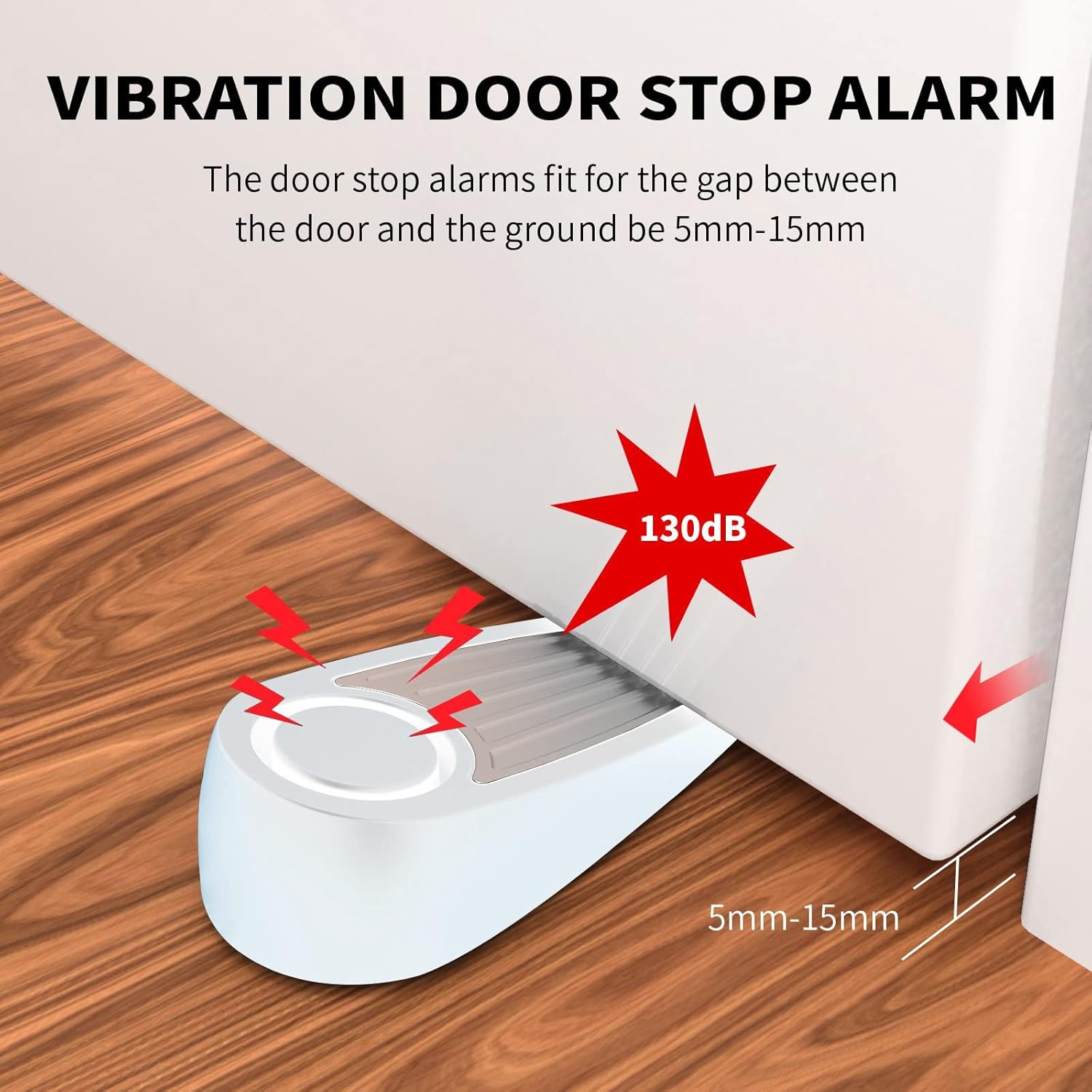 Door Stop Alarm Placement